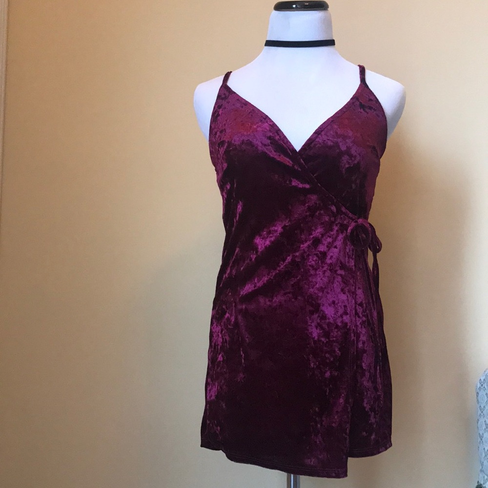 Velvet romper